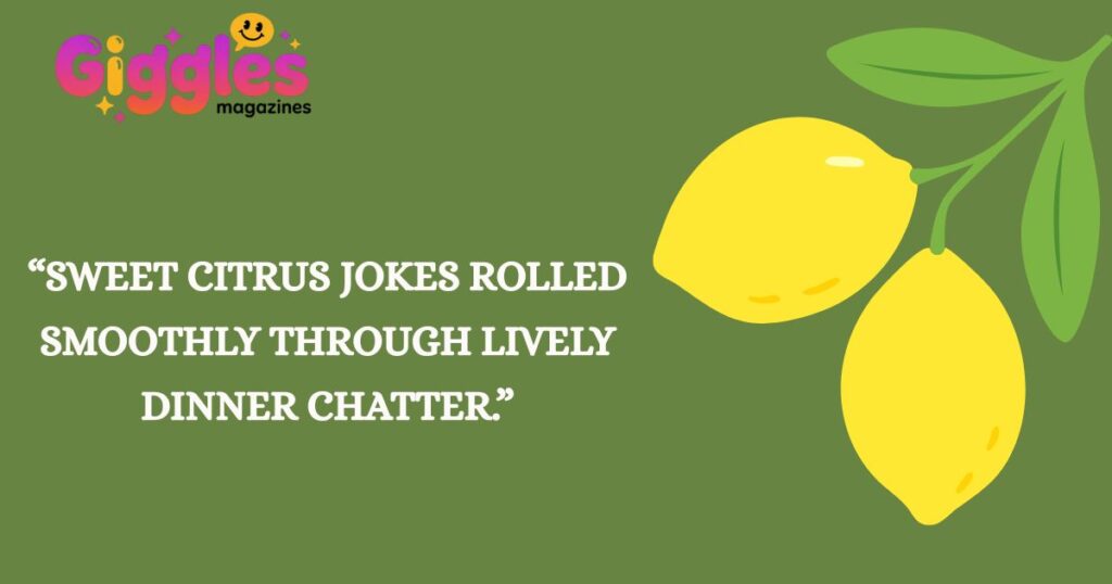 Lemon Puns For Laughs