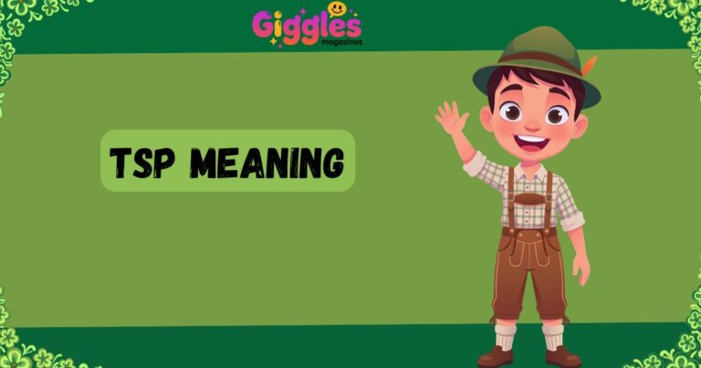 Tsp Meaning