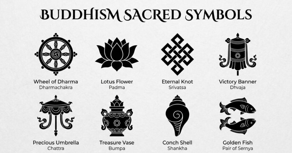 Buddhism Sacred Symbol