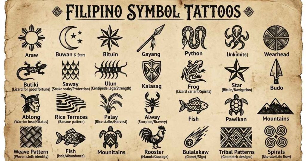 Filipino Symbol Tattoos